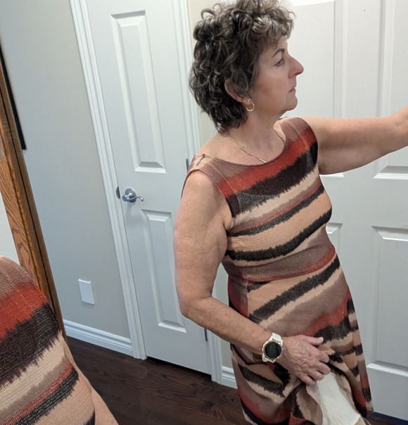 Mystree Sleeveless Mini Dress With Ruffled Slip - Picture 2 of 8